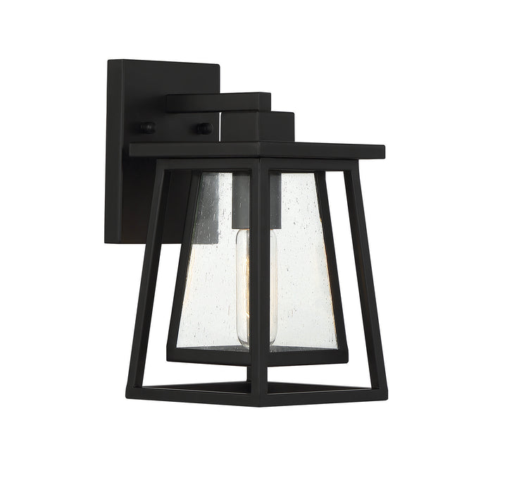 Savoy House Denver Outdoor Wall Lantern in Matte Black