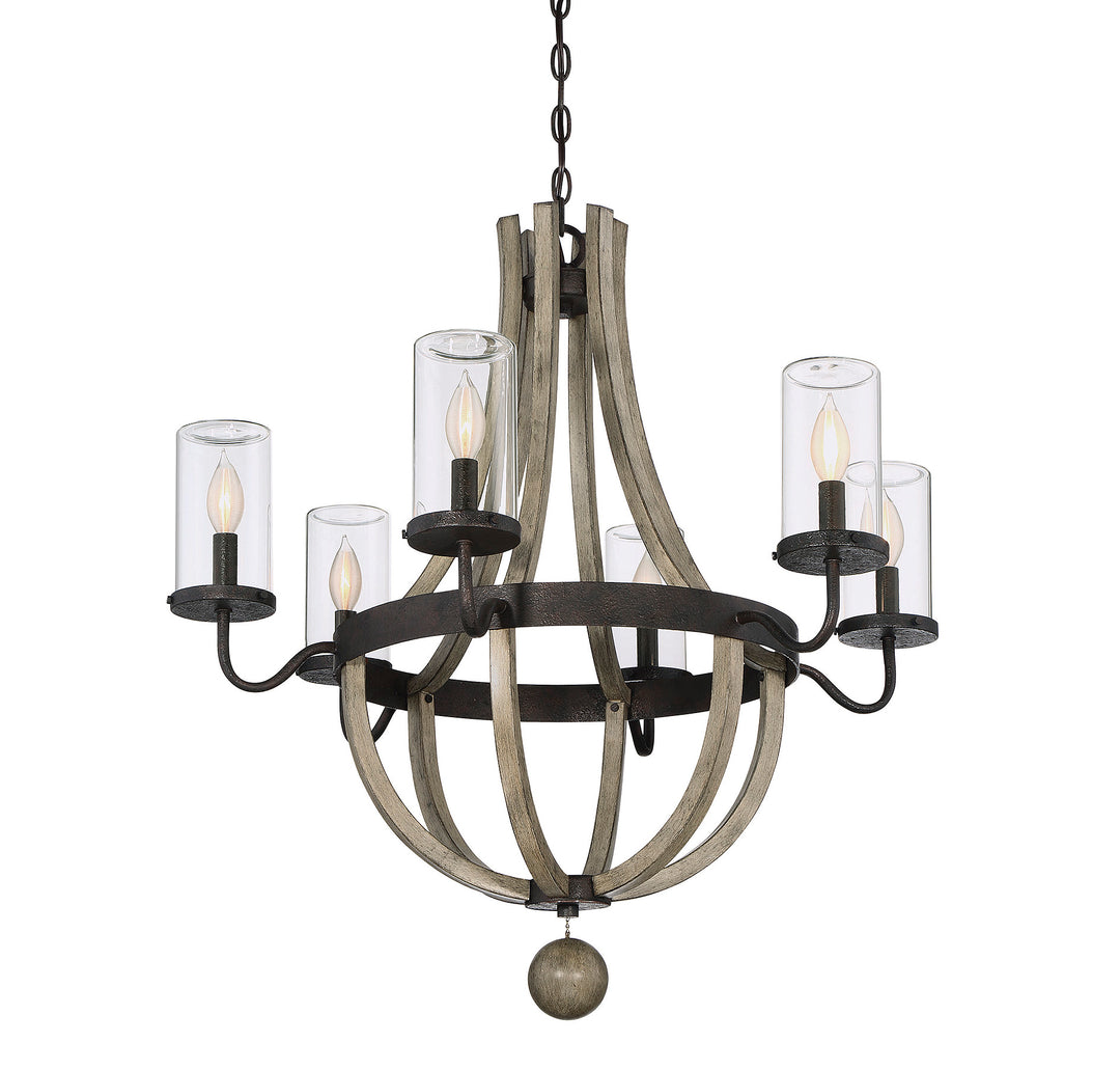 Savoy House Eden 6-Light Outdoor Chandelier - Model 1-2100-6-70