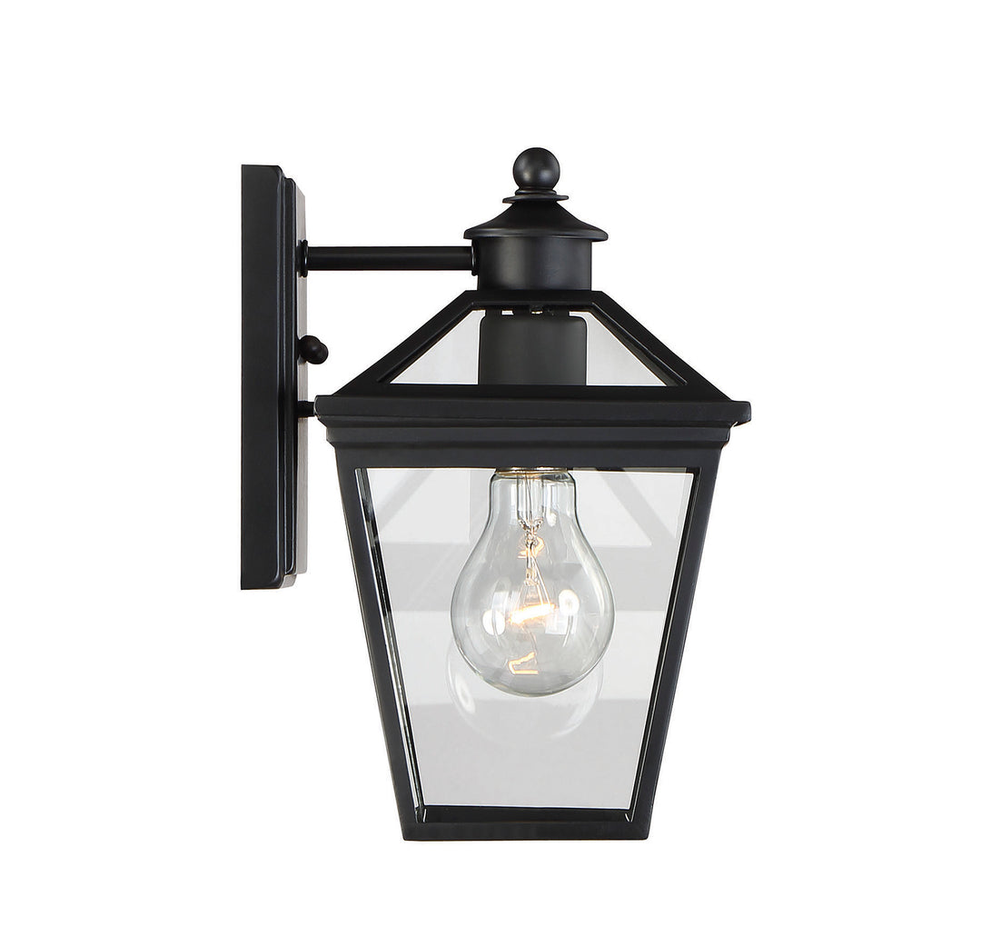 Savoy House Ellijay Outdoor Wall Lantern in Black