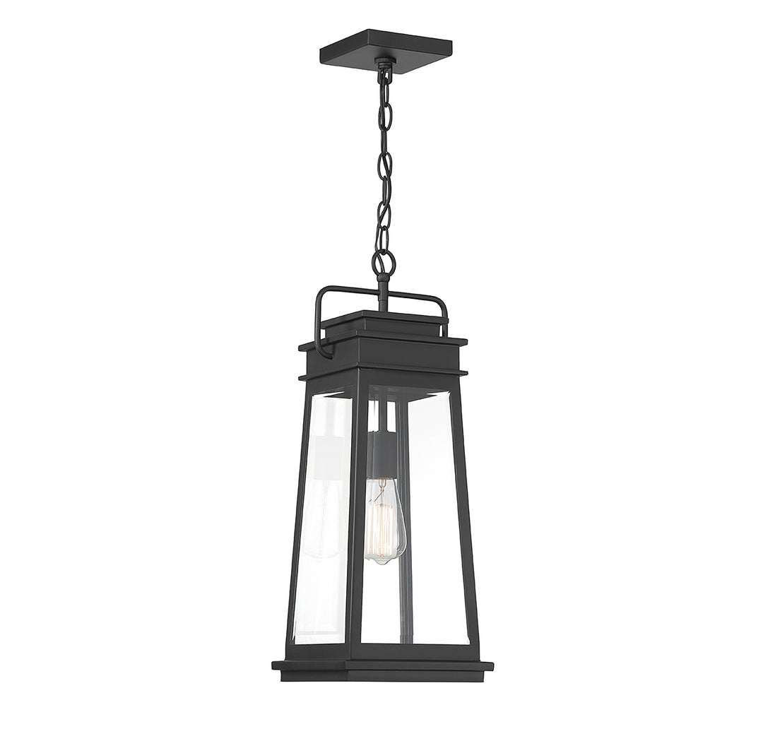 Savoy House Boone 1-Light Outdoor Hanging Lantern - Model 5-816-BK