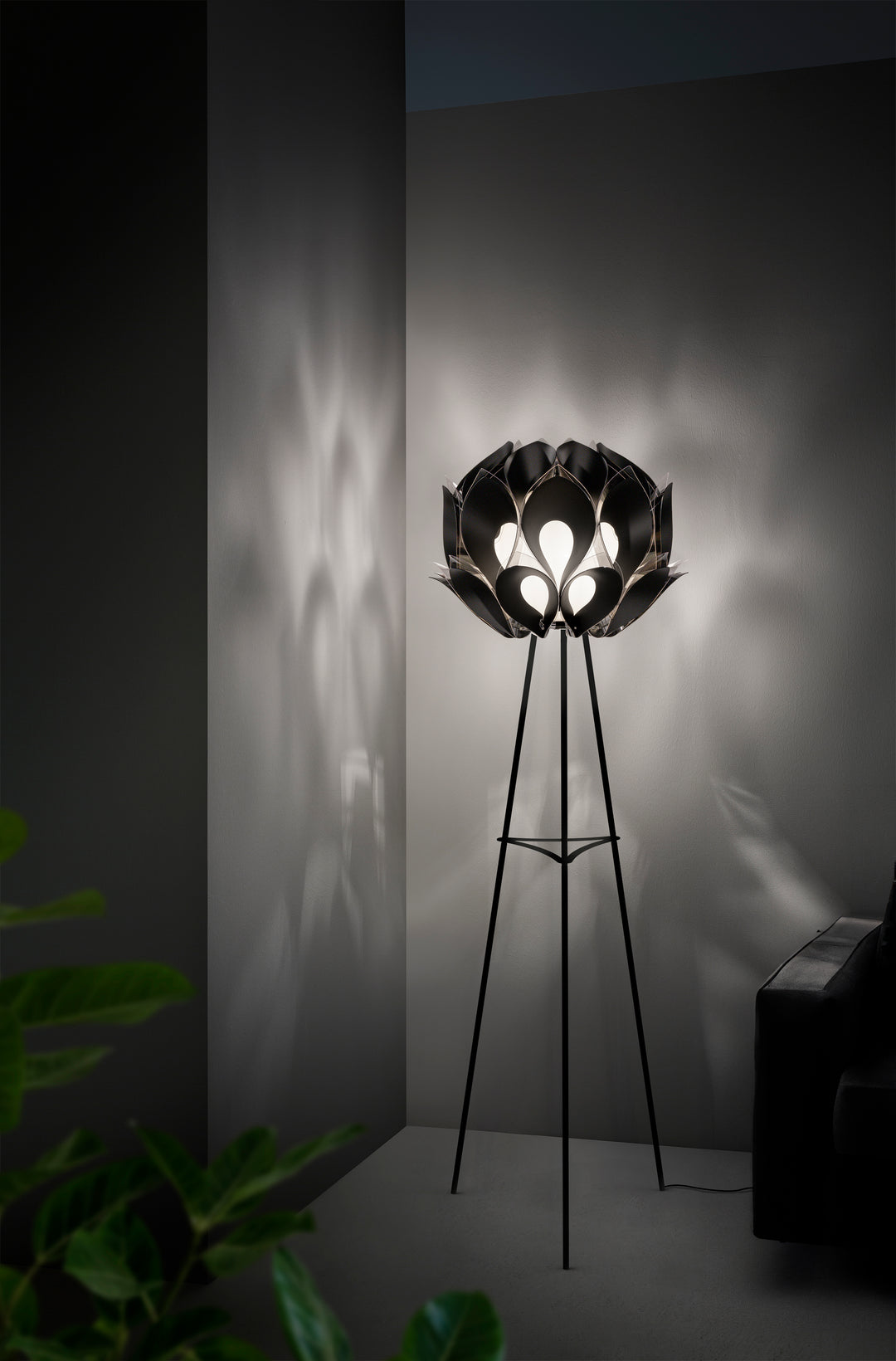 Slamp Flora Floor Lamp - Black