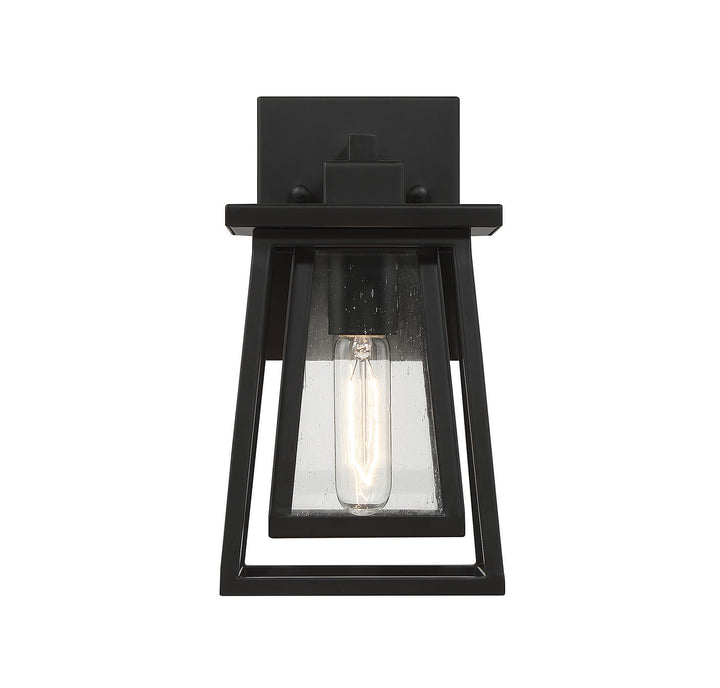 Savoy House Denver Outdoor Wall Lantern in Matte Black