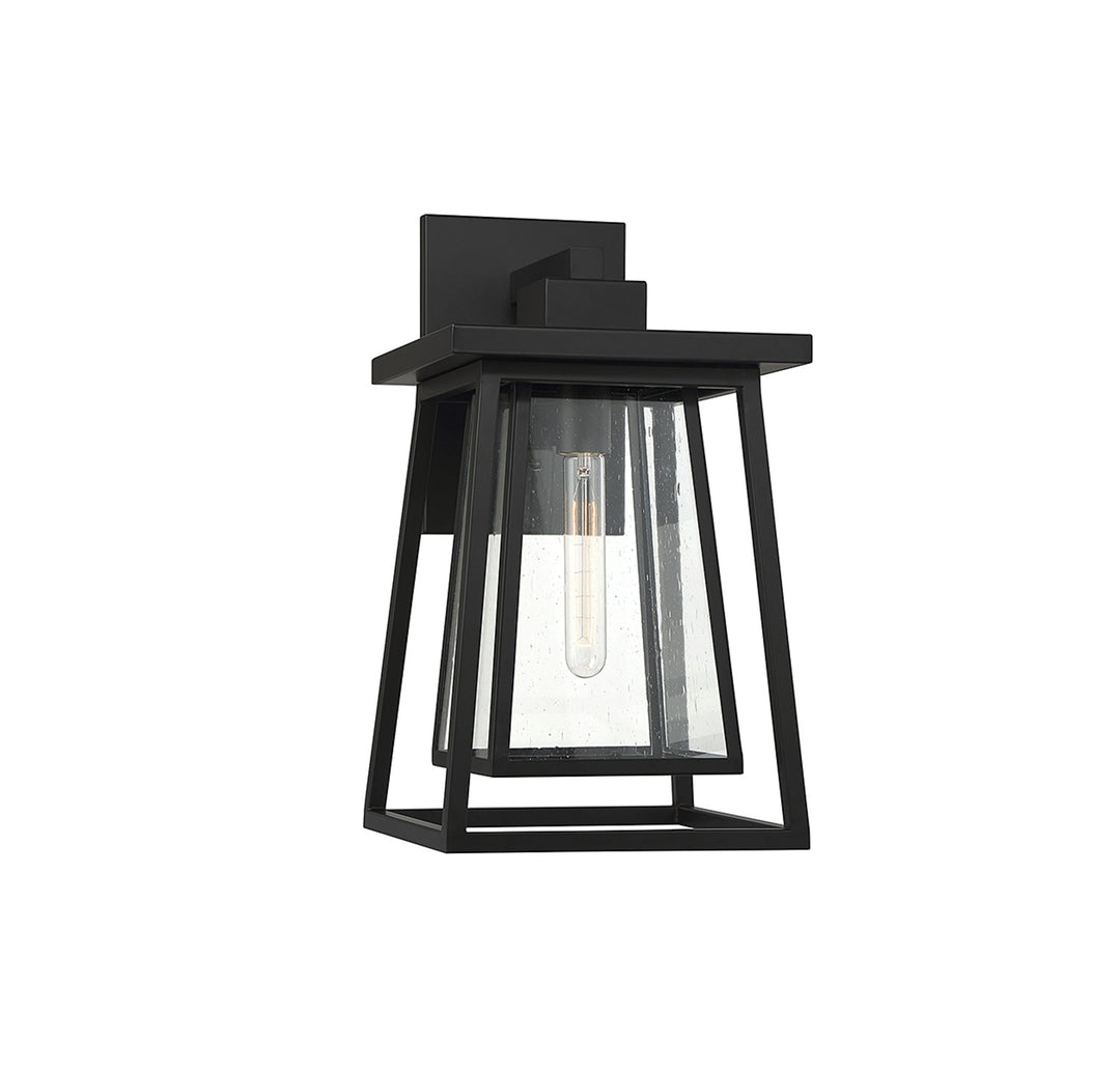 Savoy House Denver Outdoor Wall Lantern in Matte Black