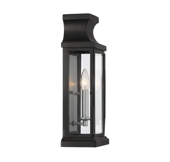 Savoy House Brooke Outdoor Wall Lantern in Black