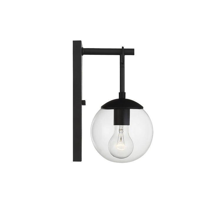 Savoy House 1-Light Outdoor Wall Lantern in Matte Black - Model M50029BK