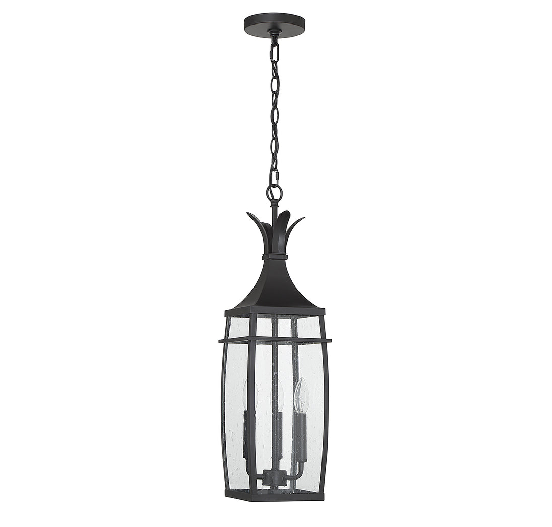 Savoy House Montpelier 3-Light Outdoor Hanging Lantern - Model 5-763-BK