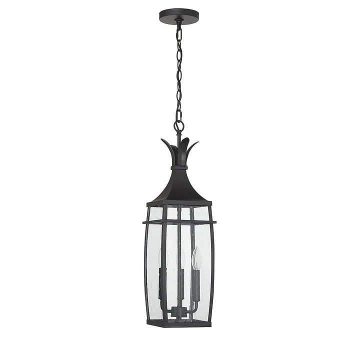 Savoy House Montpelier 3-Light Outdoor Hanging Lantern - Model 5-763-BK