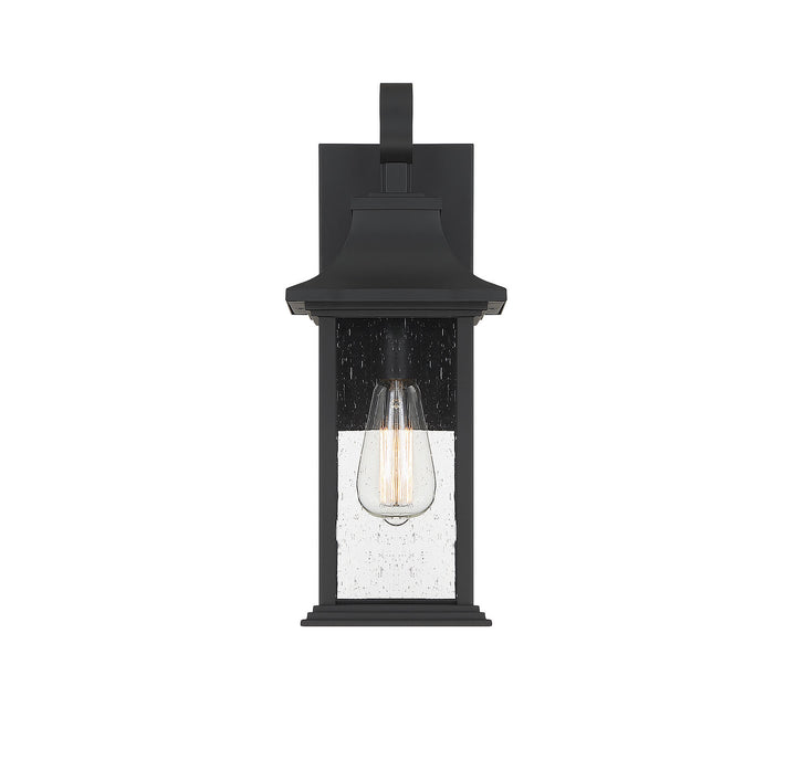 Savoy House Hancock Outdoor Wall Lantern in Matte Black