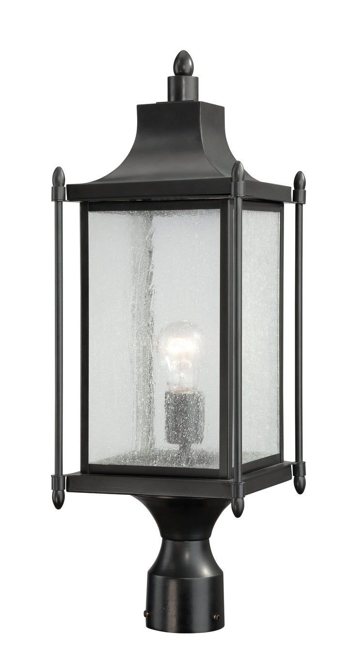 Savoy House Dunnmore 1-Light Outdoor Post Lantern - Model 5-3454-BK