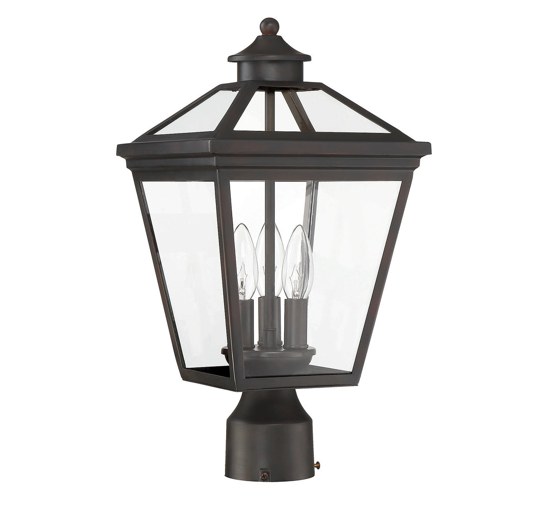 Savoy House Ellijay 3-Light Outdoor Post Lantern - Model 5-147