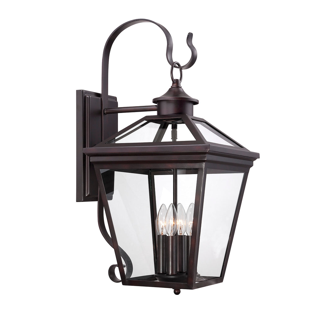 Savoy House Ellijay Outdoor Wall Lantern in English Bronze