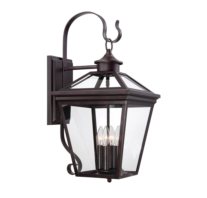 Savoy House Ellijay Outdoor Wall Lantern in English Bronze