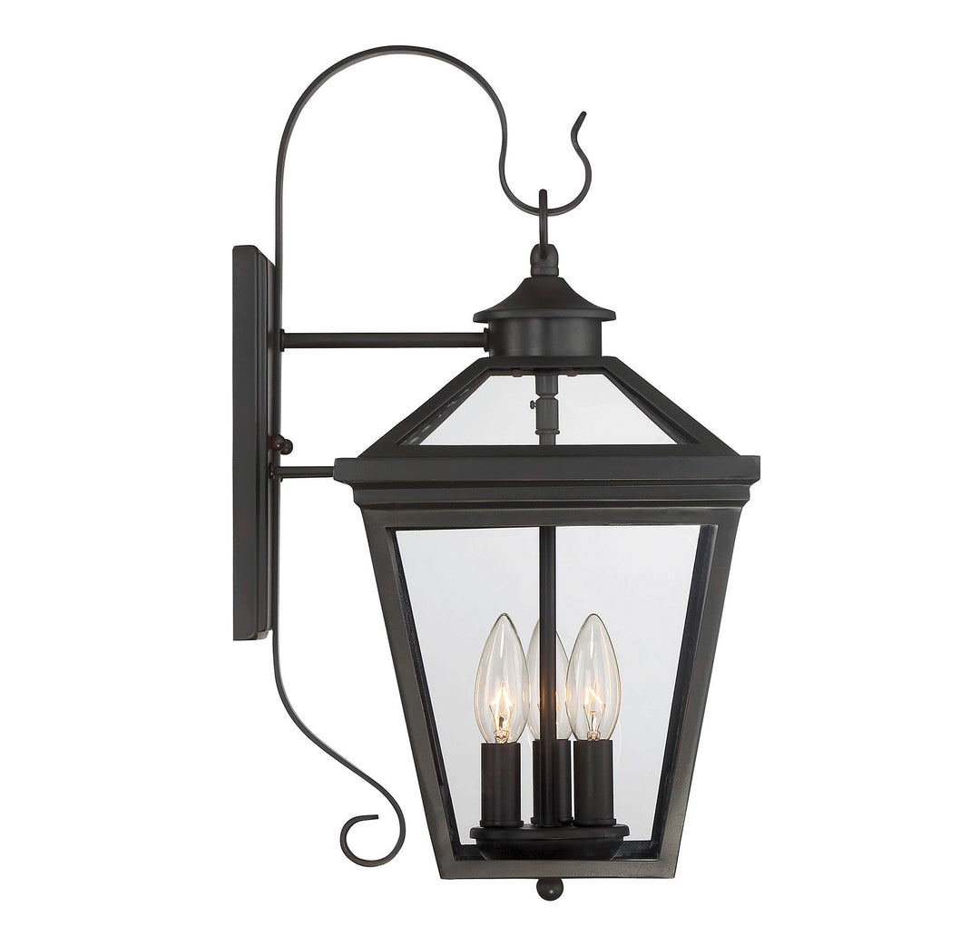 Savoy House Ellijay Outdoor Wall Lantern in English Bronze