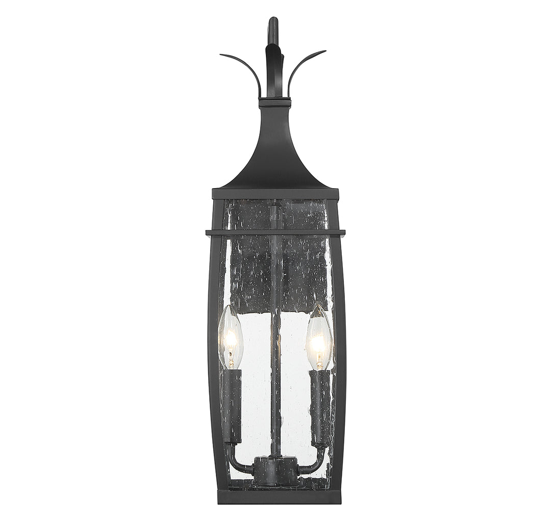 Savoy House Montpelier Outdoor Wall Lantern in Matte Black
