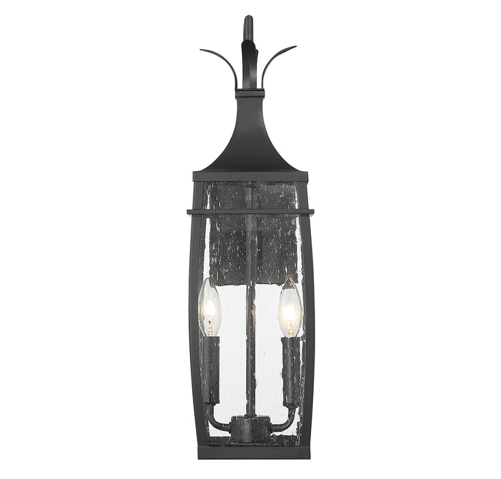 Savoy House Montpelier Outdoor Wall Lantern in Matte Black