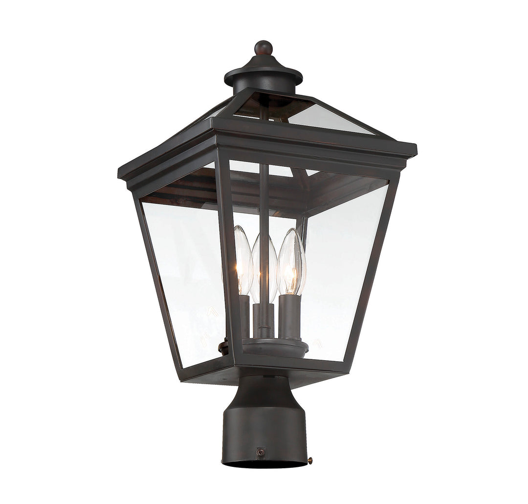Savoy House Ellijay 3-Light Outdoor Post Lantern - Model 5-147