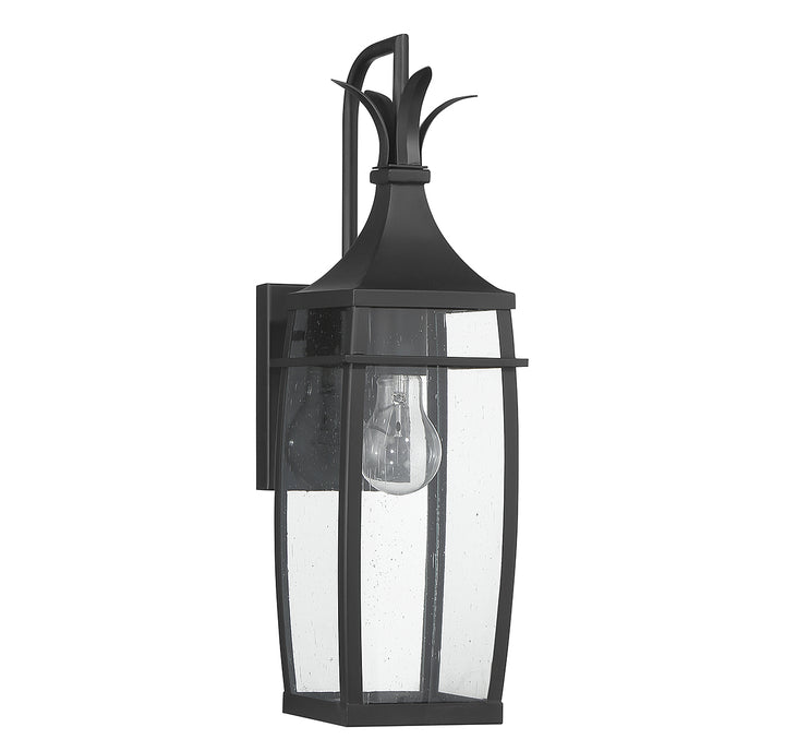 Savoy House Montpelier Outdoor Wall Lantern in Matte Black