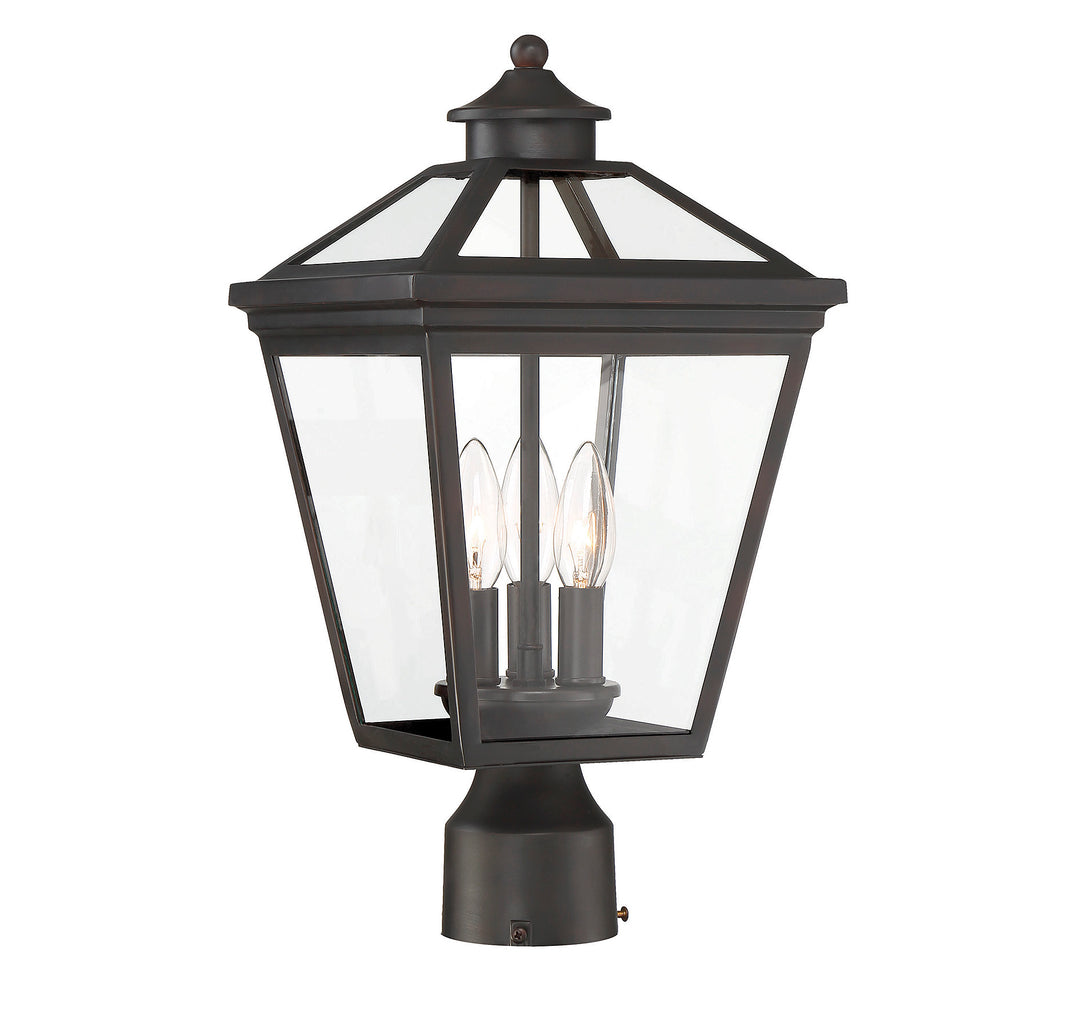 Savoy House Ellijay 3-Light Outdoor Post Lantern - Model 5-147