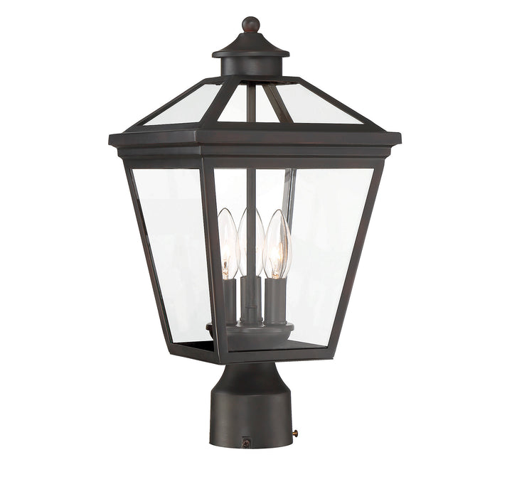Savoy House Ellijay 3-Light Outdoor Post Lantern - Model 5-147