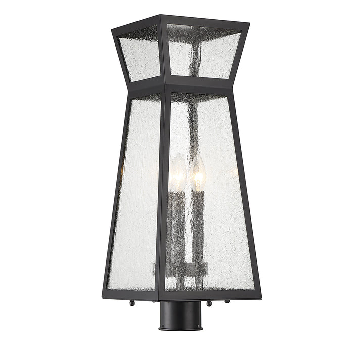 Savoy House Millford 3-Light Outdoor Post Lantern - Model 5-633-BK