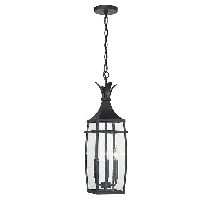 Savoy House Montpelier 3-Light Outdoor Hanging Lantern - Model 5-763-BK