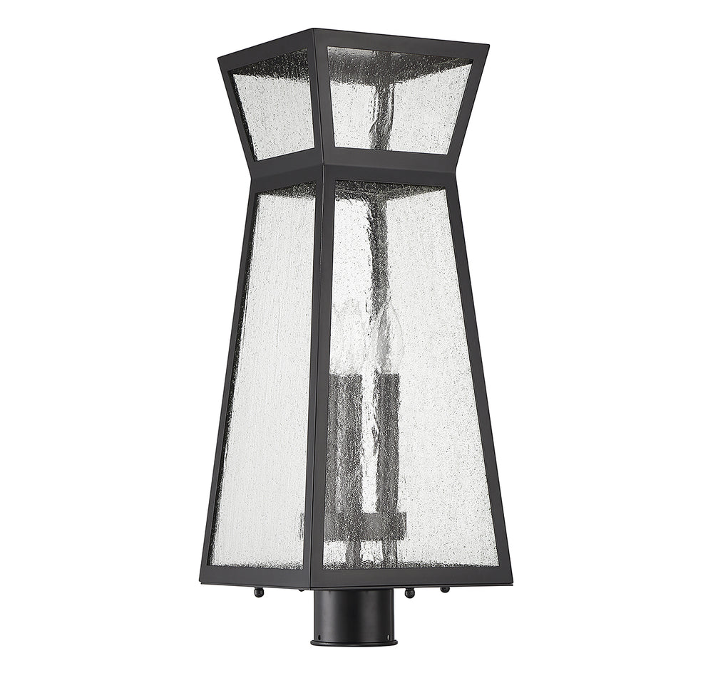 Savoy House Millford 3-Light Outdoor Post Lantern - Model 5-633-BK
