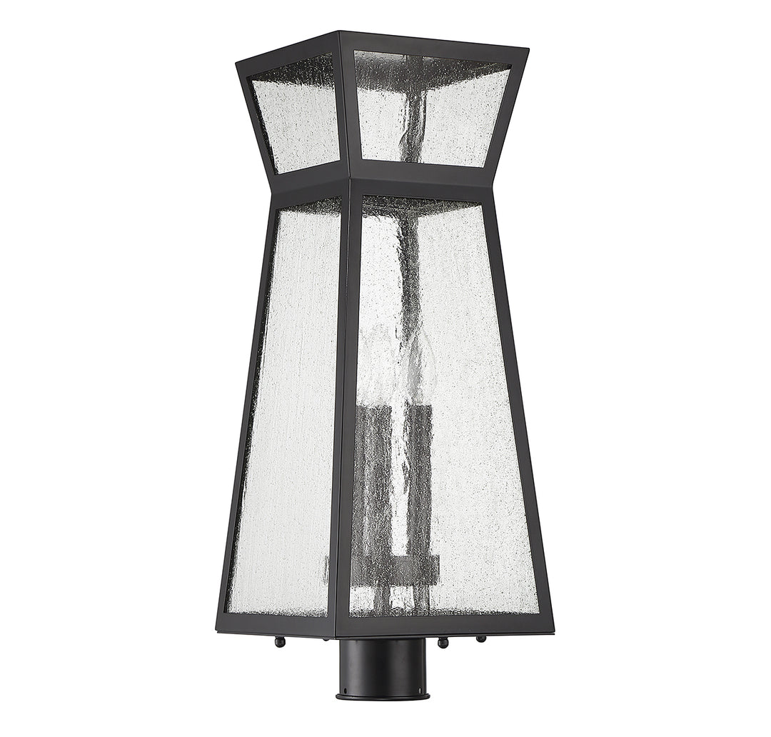 Savoy House Millford 3-Light Outdoor Post Lantern - Model 5-633-BK