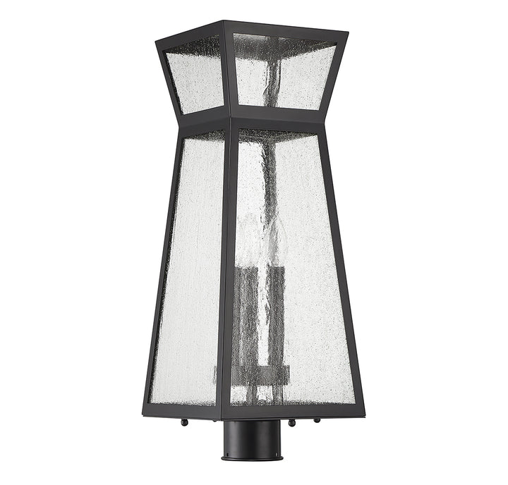 Savoy House Millford 3-Light Outdoor Post Lantern - Model 5-633-BK
