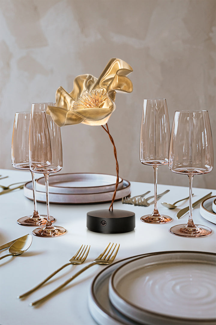 Slamp LaFleur Battery Table Lamp - Velvet