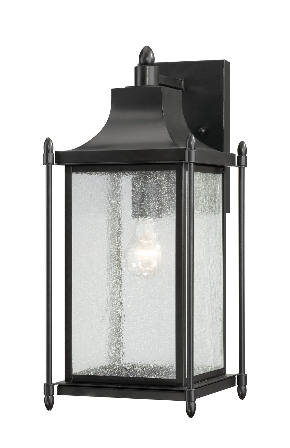 Savoy House Dunnmore Outdoor Wall Lantern in Black