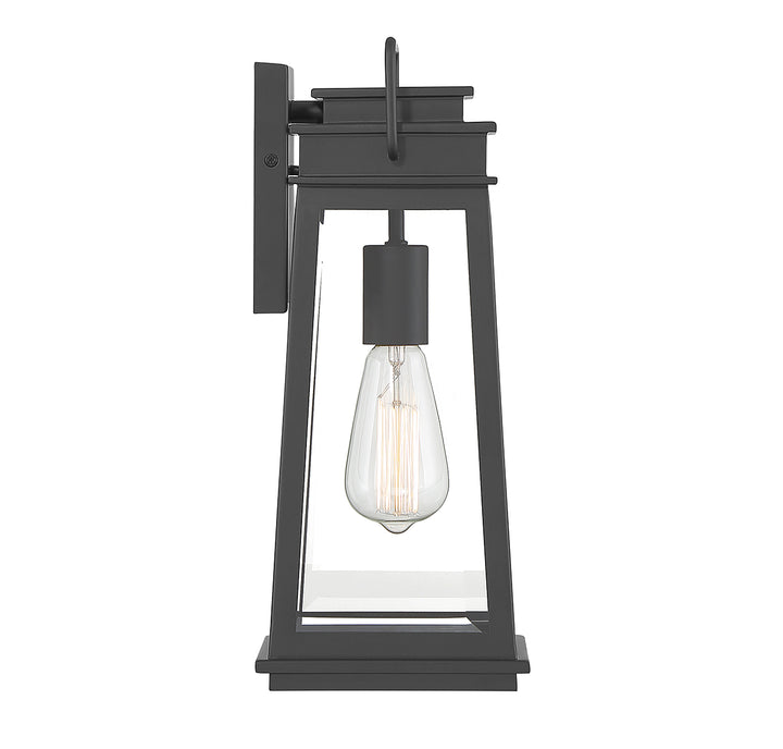 Savoy House Boone Outdoor Wall Lantern in Matte Black