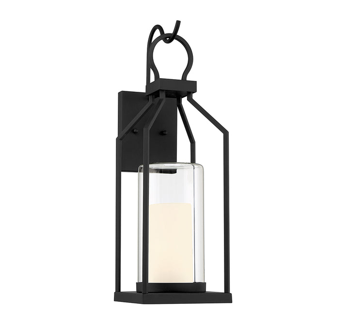 Savoy House Hamilton Outdoor Wall Lantern in Matte Black
