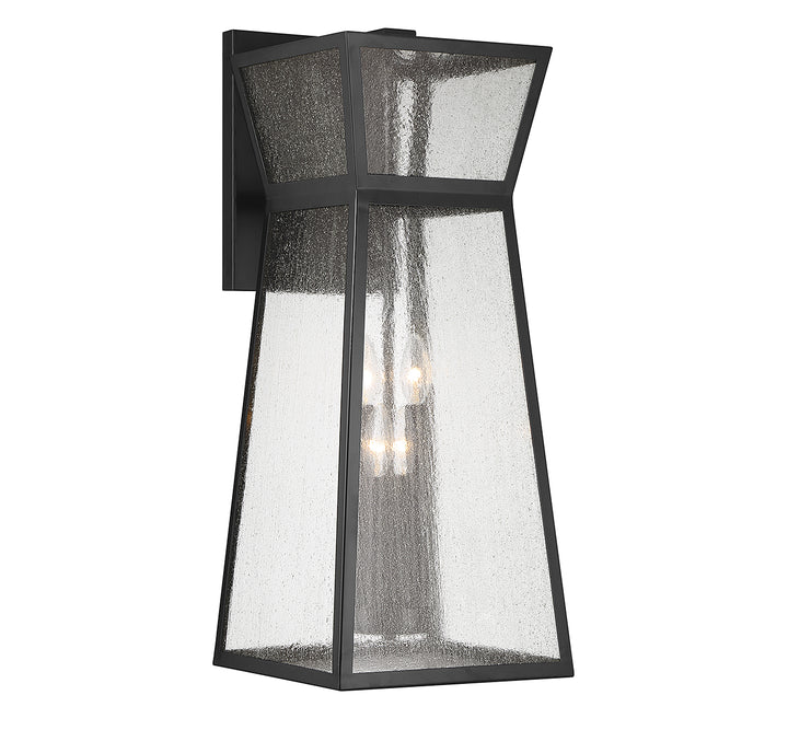 Savoy House Millford Outdoor Wall Lantern in Matte Black