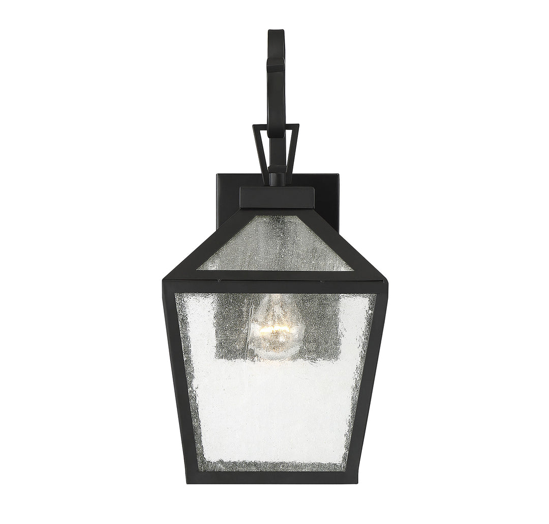 Savoy House Woodstock Outdoor Wall Lantern in Black