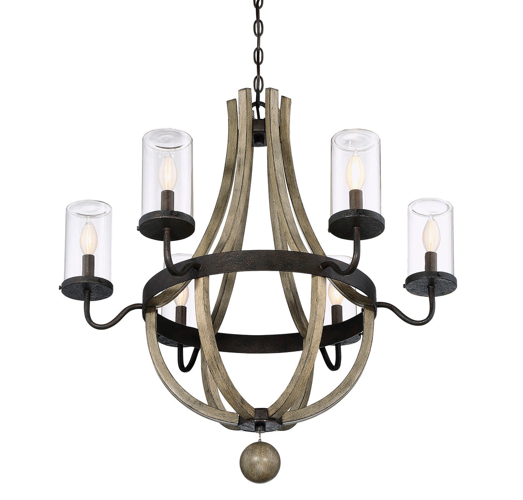 Savoy House Eden 6-Light Outdoor Chandelier - Model 1-2100-6-70