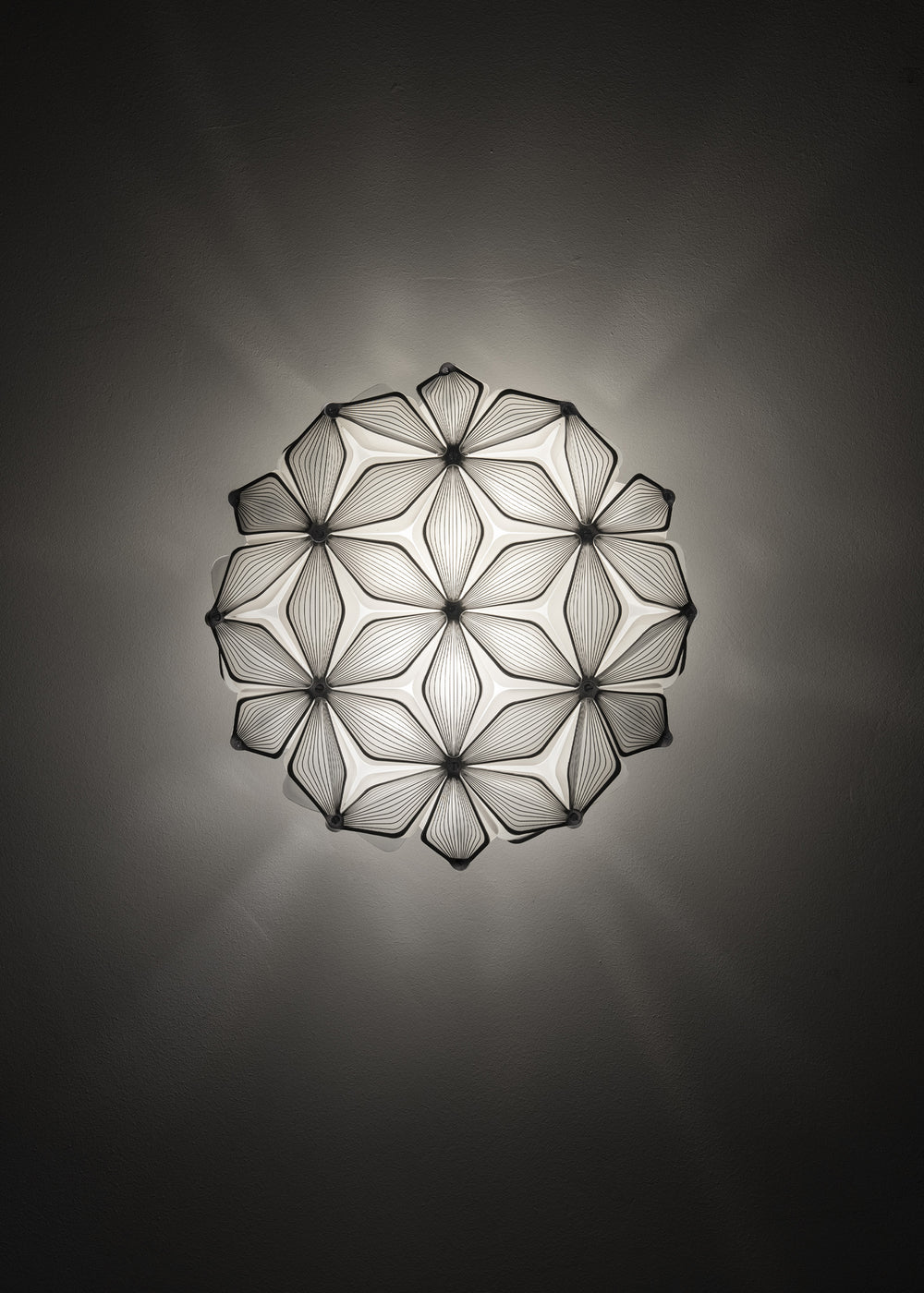 Slamp C'est La Vie Ceiling/Wall Mini - Black