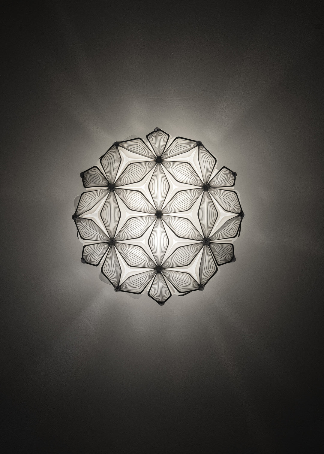 Slamp C'est La Vie Ceiling/Wall Mini - Black