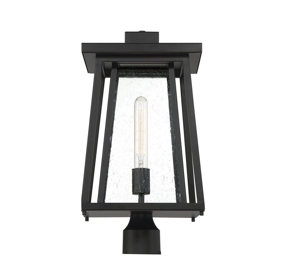 Savoy House Denver 1-Light Outdoor Post Lantern - Model 5-2024-BK