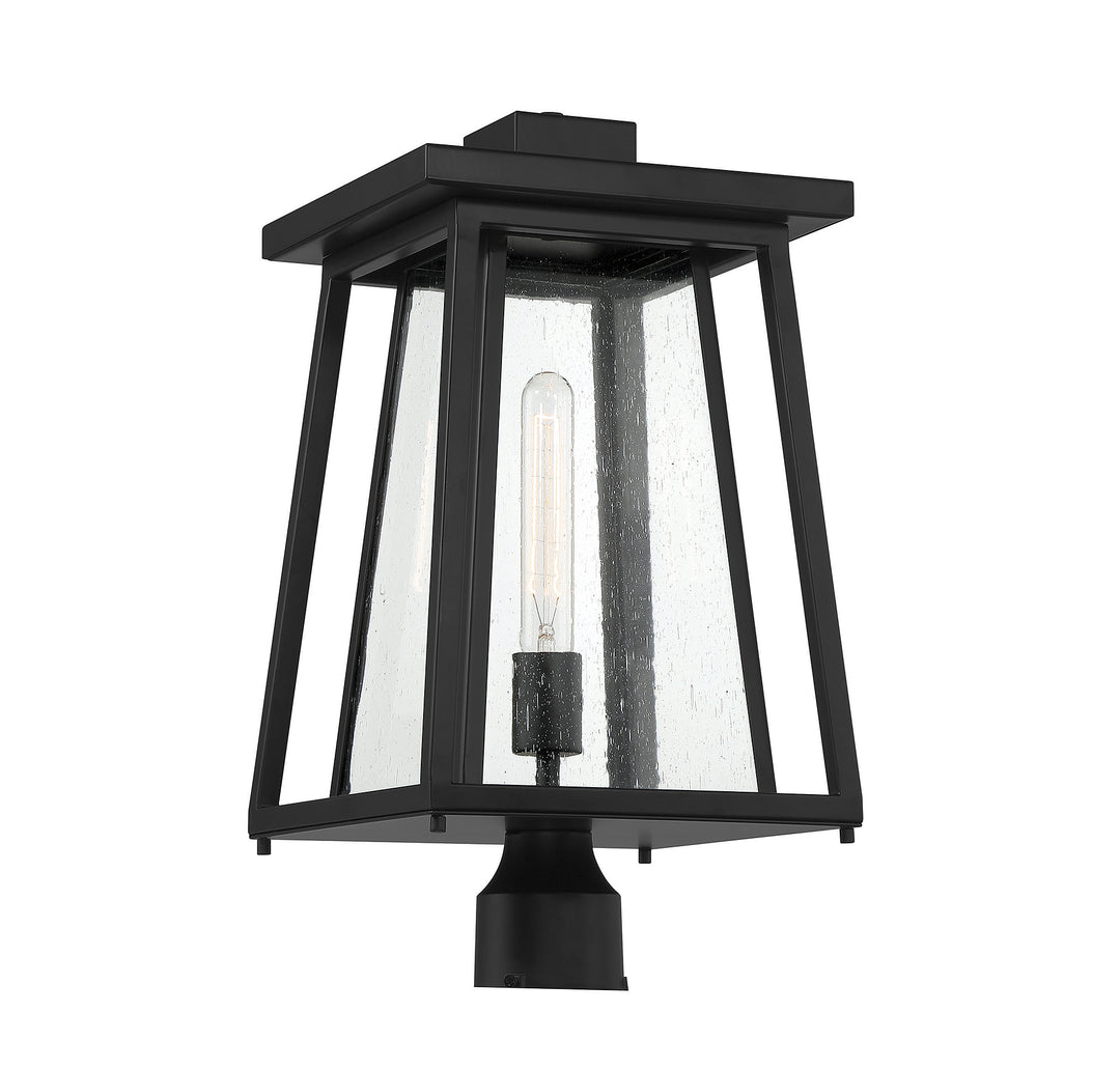 Savoy House Denver 1-Light Outdoor Post Lantern - Model 5-2024-BK