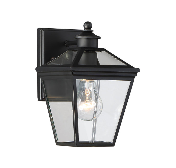 Savoy House Ellijay Outdoor Wall Lantern in Black