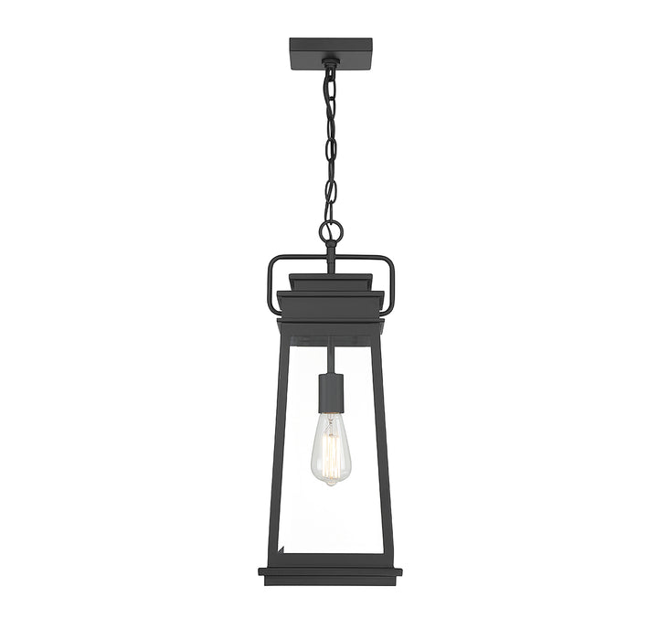 Savoy House Boone 1-Light Outdoor Hanging Lantern - Model 5-816-BK