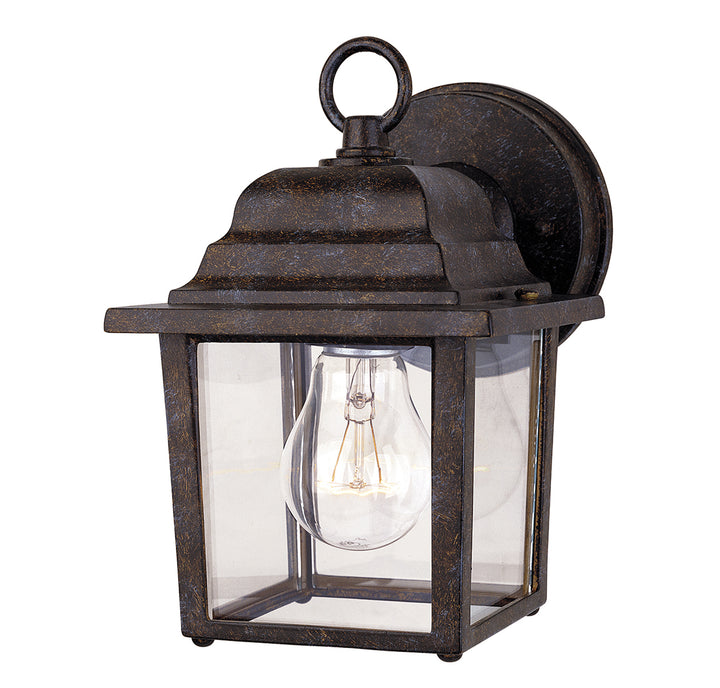 Savoy House Exterior Collections 1-Light Outdoor Wall Lantern in Rustic Bronze - Model 5-3045-72