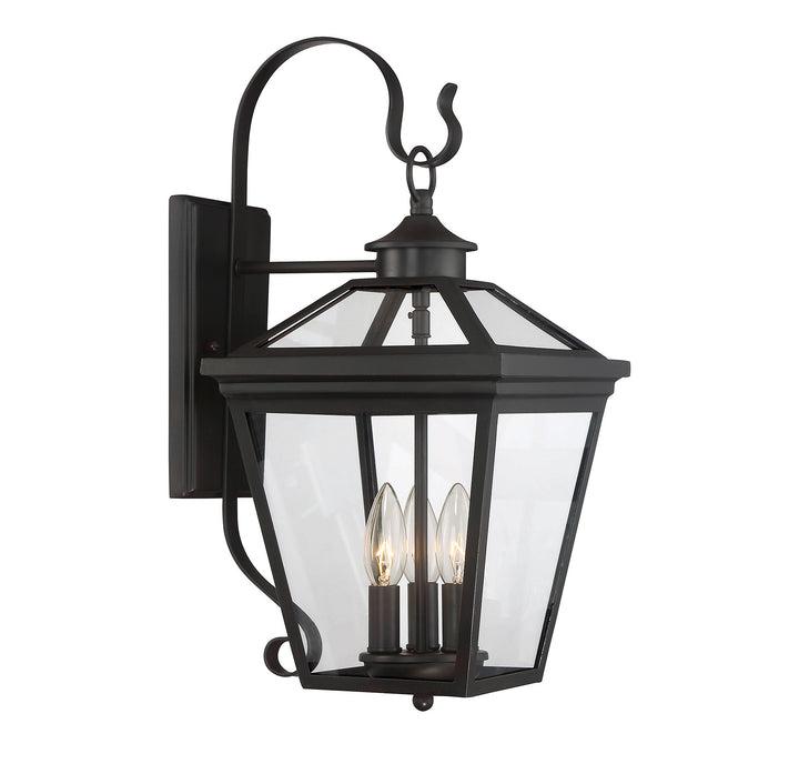 Savoy House Ellijay Outdoor Wall Lantern in English Bronze