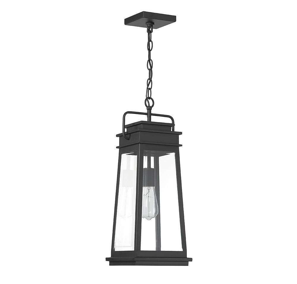 Savoy House Boone 1-Light Outdoor Hanging Lantern - Model 5-816-BK
