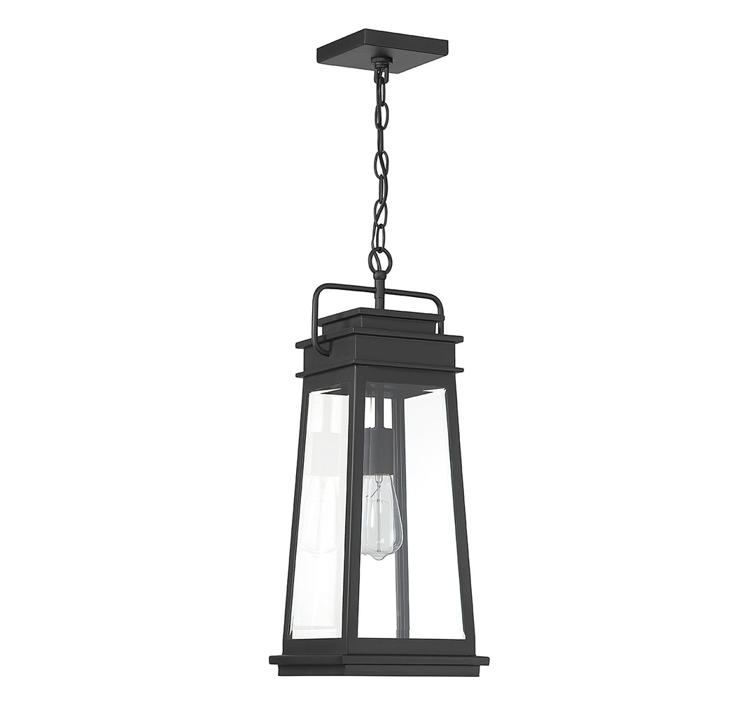 Savoy House Boone 1-Light Outdoor Hanging Lantern - Model 5-816-BK