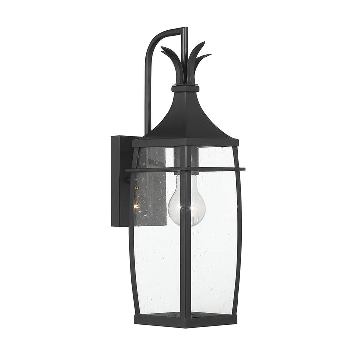 Savoy House Montpelier Outdoor Wall Lantern in Matte Black