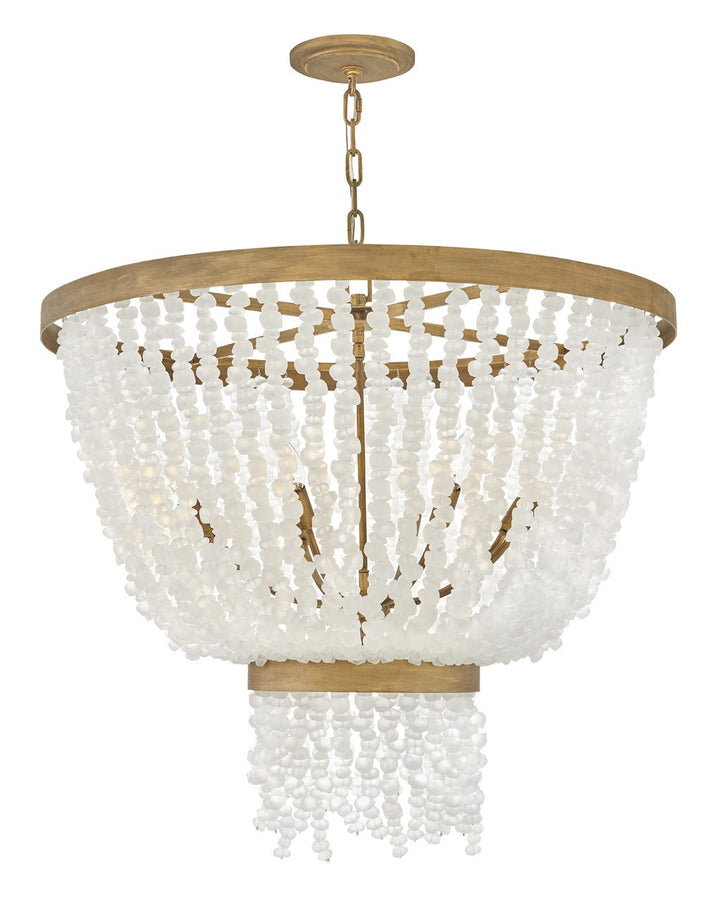 Hinkley Dune Chandelier Chandeliers Hinkley Burnished Gold 32.0x32.0x30.0