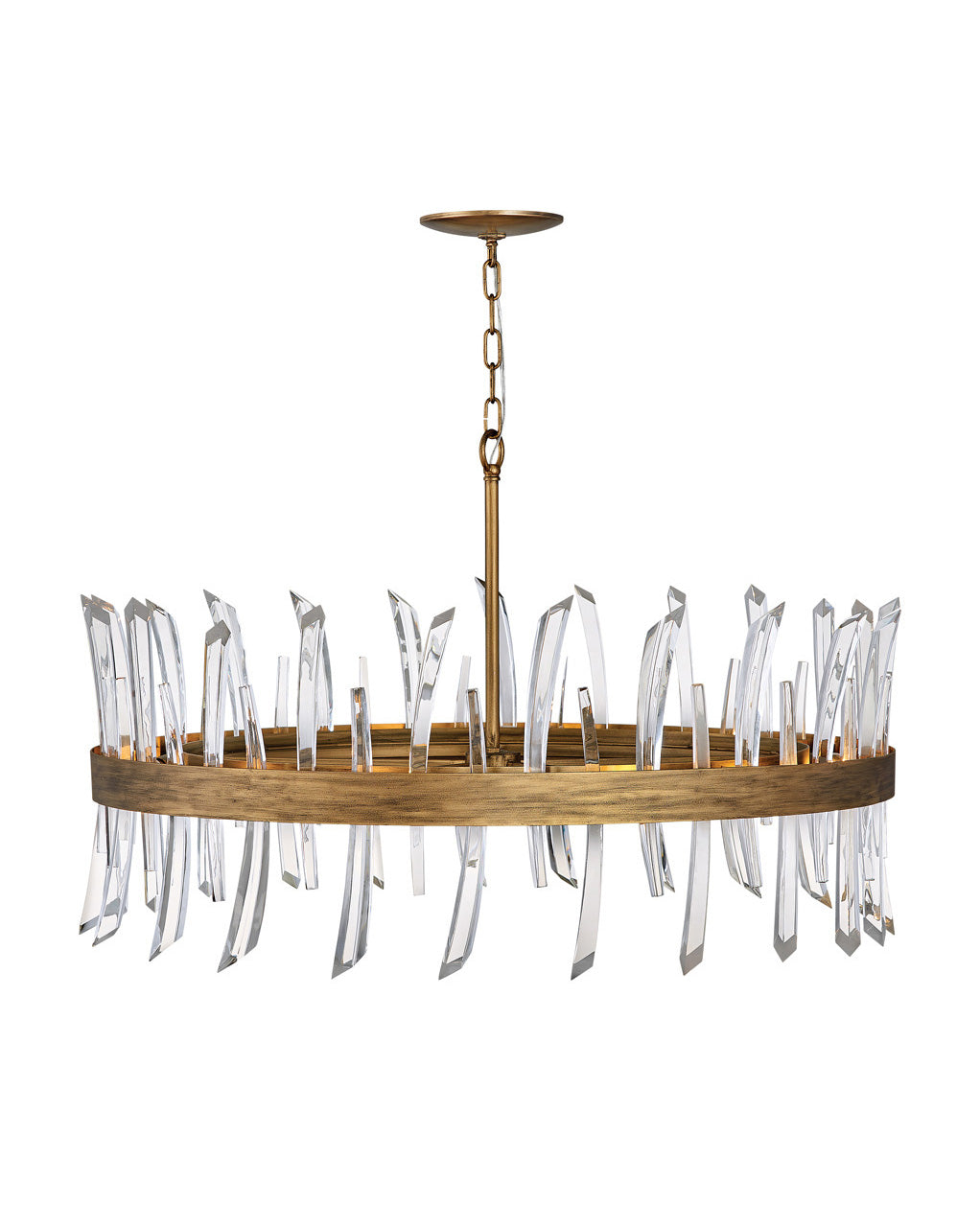 Hinkley Revel Chandelier Chandeliers Hinkley Burnished Gold 36.25x36.25x18.5 