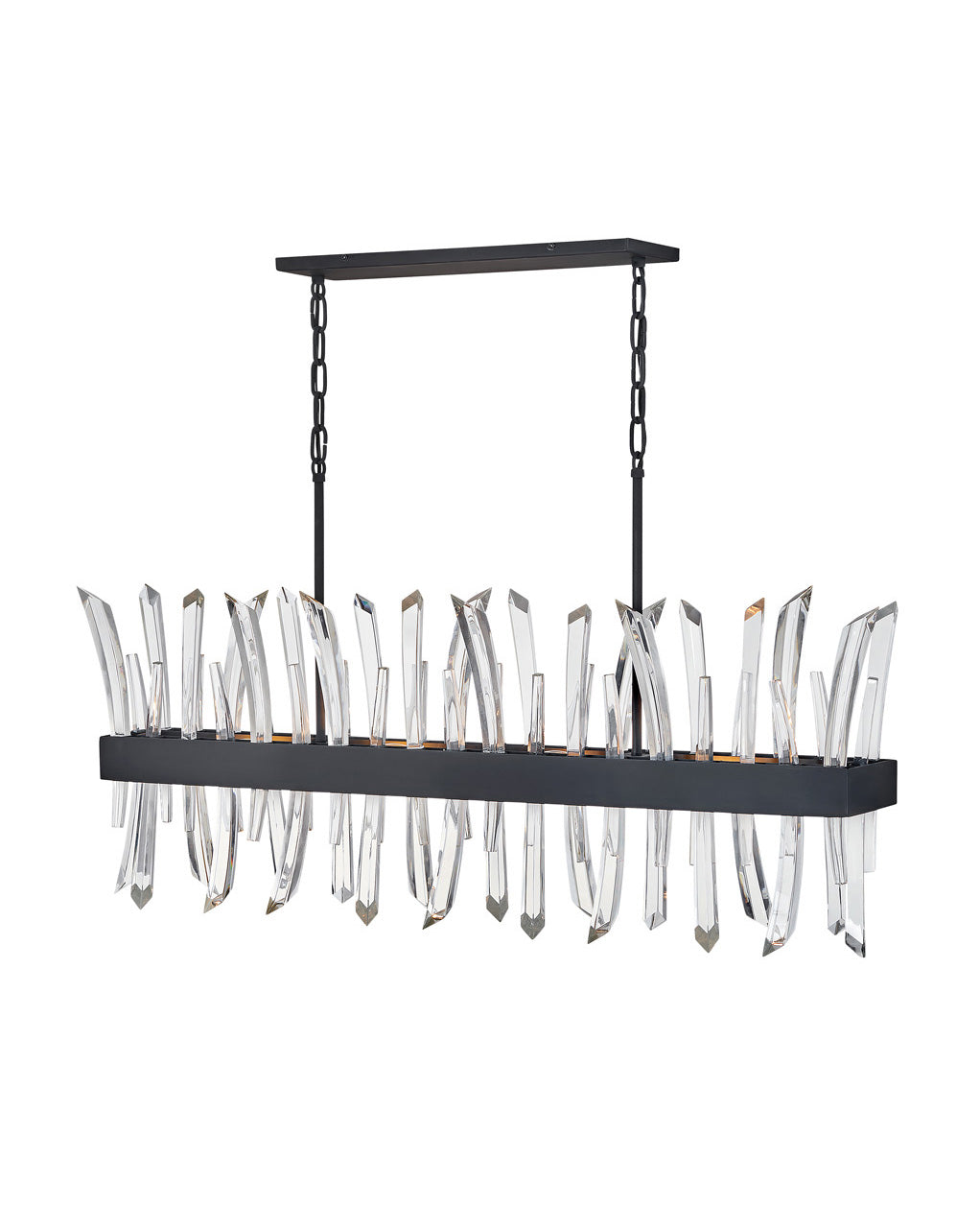 Hinkley Revel Chandelier Chandeliers Hinkley Black* 5.25x41.5x16.0 