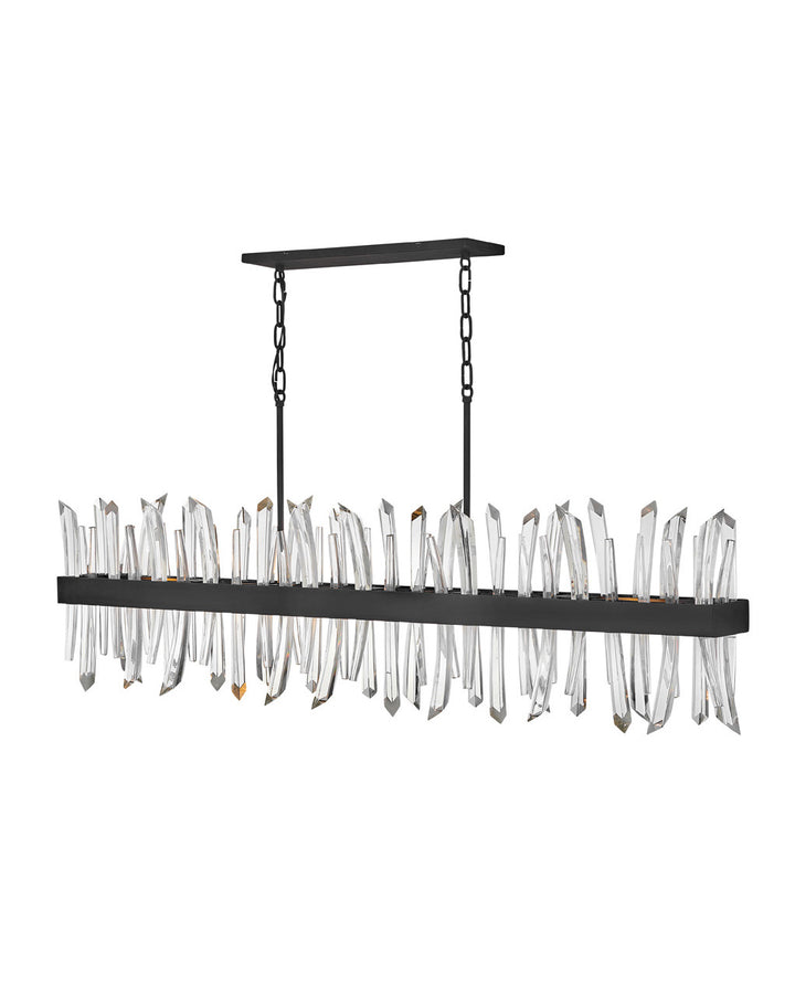 Hinkley Revel Chandelier Chandeliers Hinkley Black* 5.25x55.5x14.25 